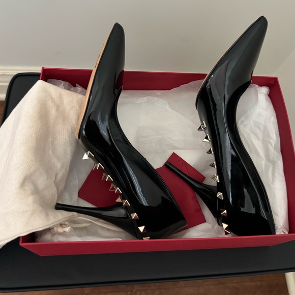Valentino Rockstud Pump 100mm - Size 38 EU - Picture 5 of 12